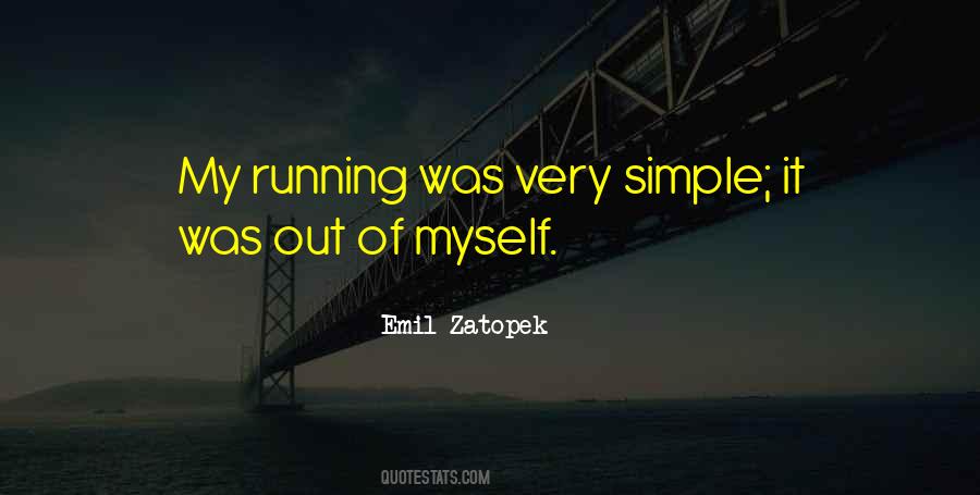 Emil Zatopek Quotes #980108