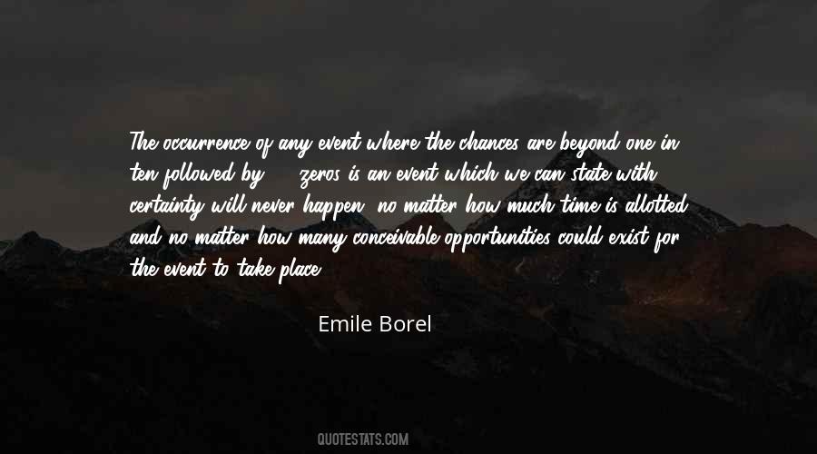 Emile Borel Quotes #1522224