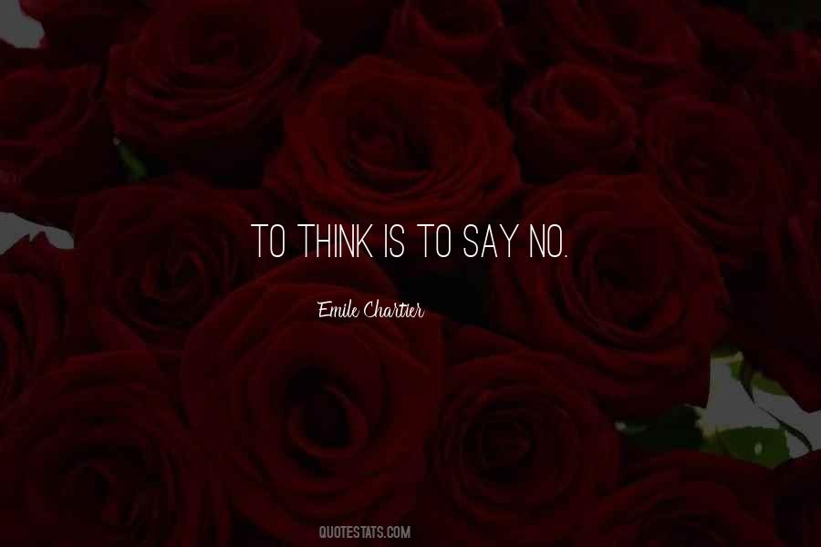 Emile Chartier Quotes #308839