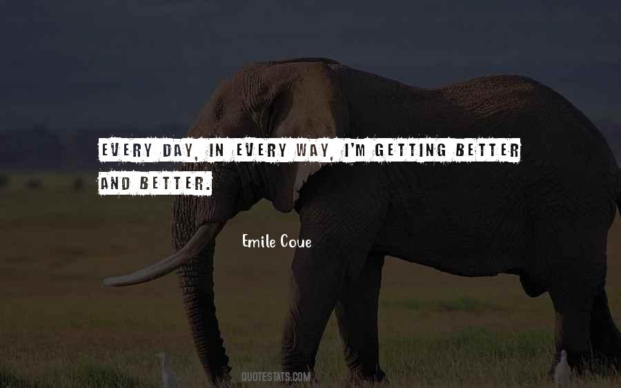 Emile Coue Quotes #1472766