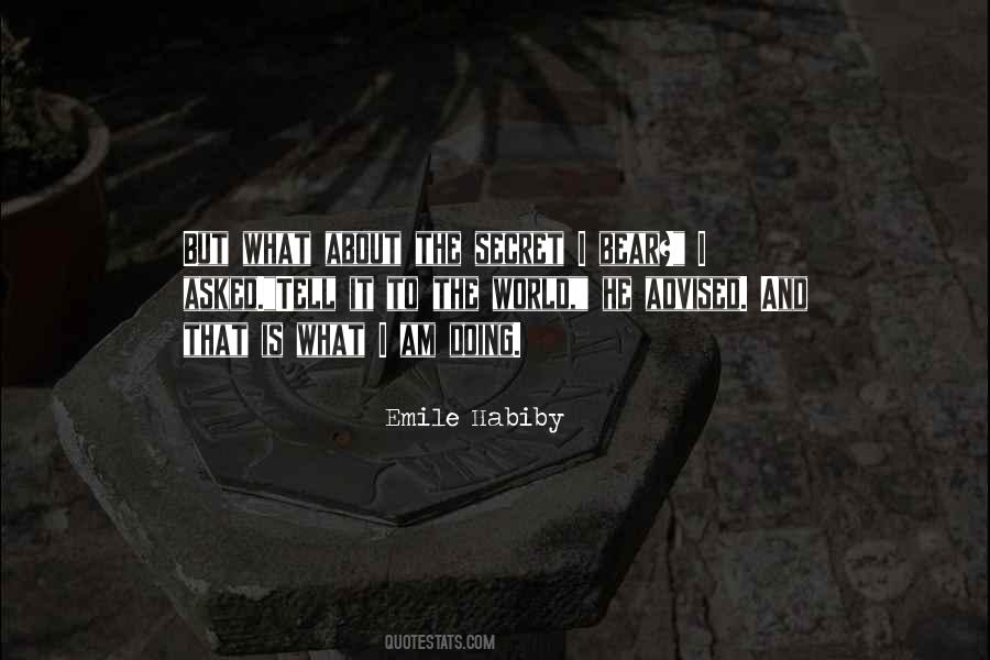 Emile Habiby Quotes #1146131 Emile Habiby Quotes #1146131
