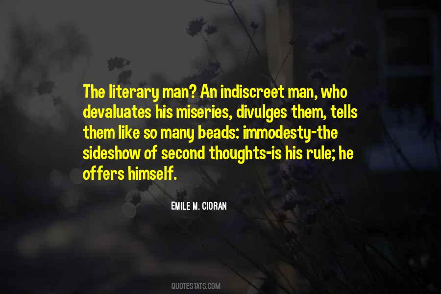 Emile M. Cioran Quotes #1790833