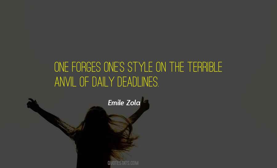 Emile Zola Quotes #825105