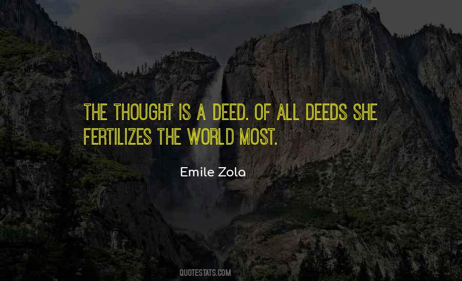 Emile Zola Quotes #92873