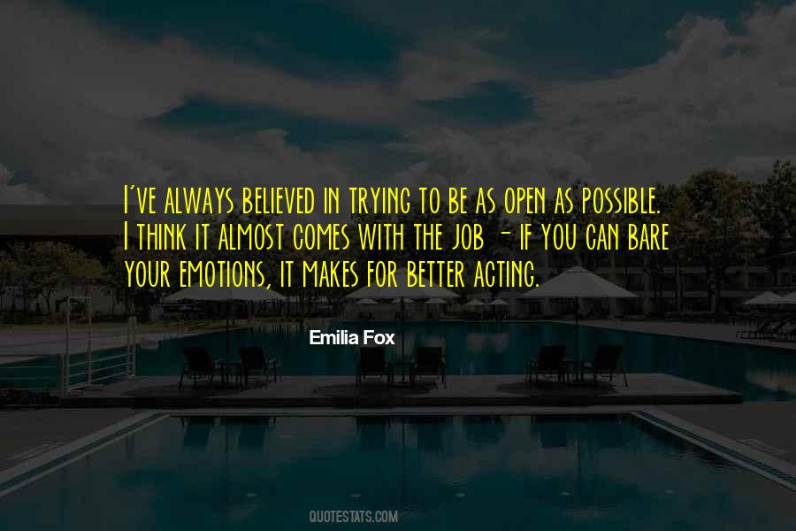 Emilia Fox Quotes #251817