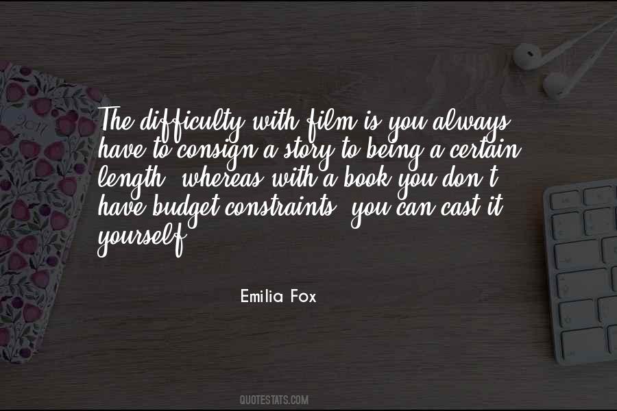 Emilia Fox Quotes #850632