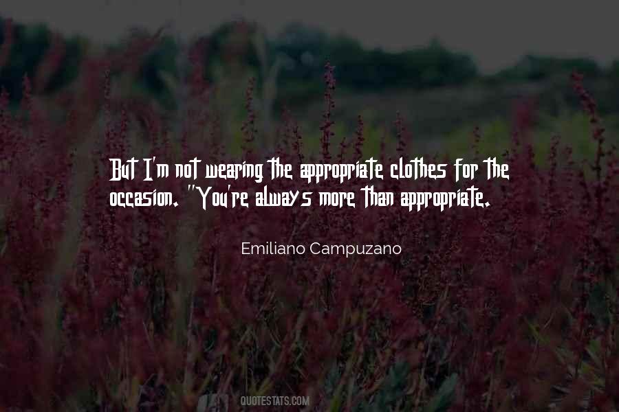 Emiliano Campuzano Quotes #85600
