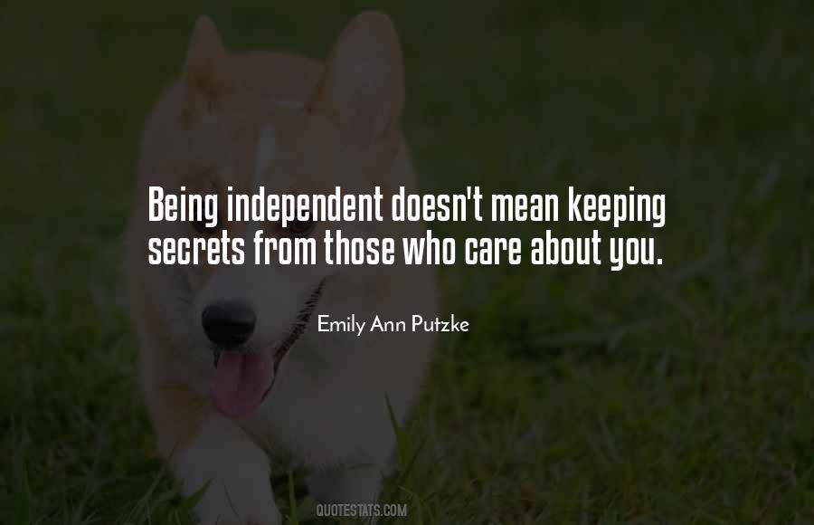 Emily Ann Putzke Quotes #1513021