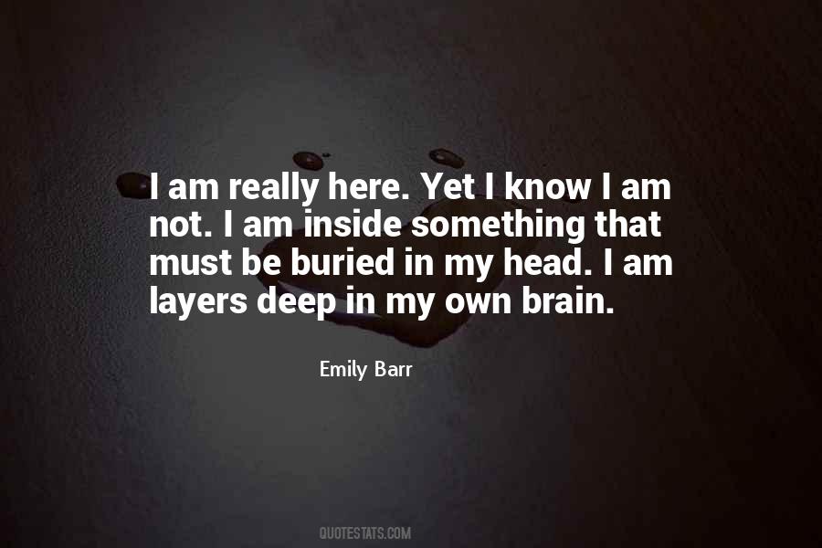 Emily Barr Quotes #857431