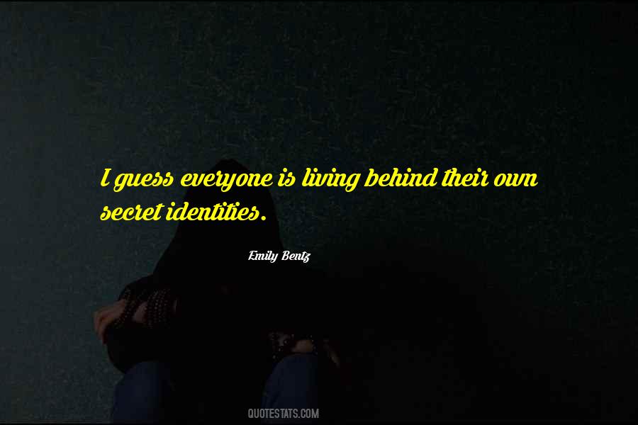Emily Bentz Quotes #1630931