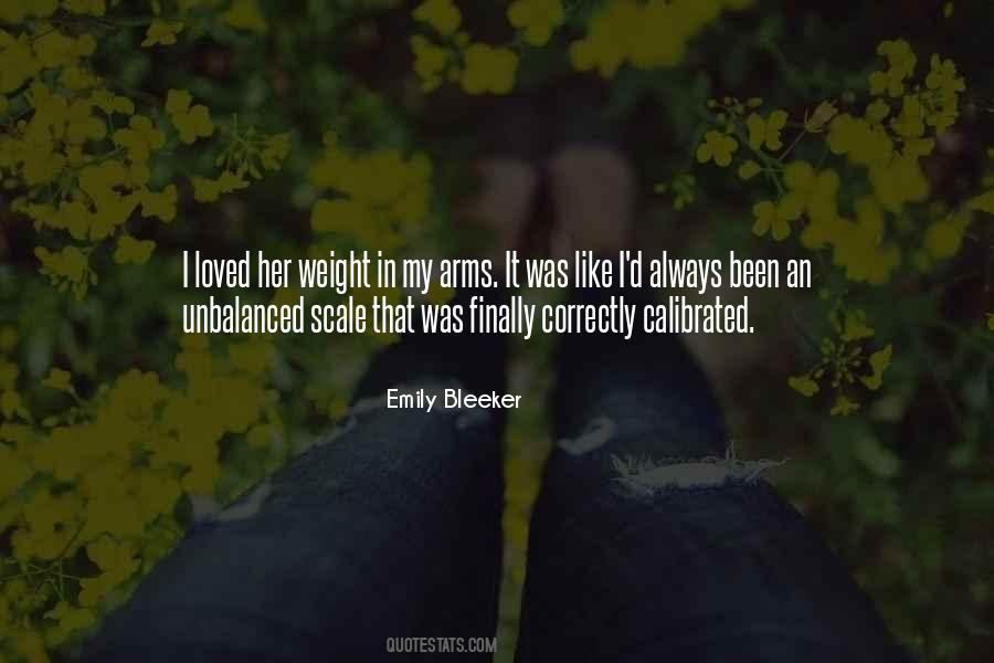 Emily Bleeker Quotes #140474