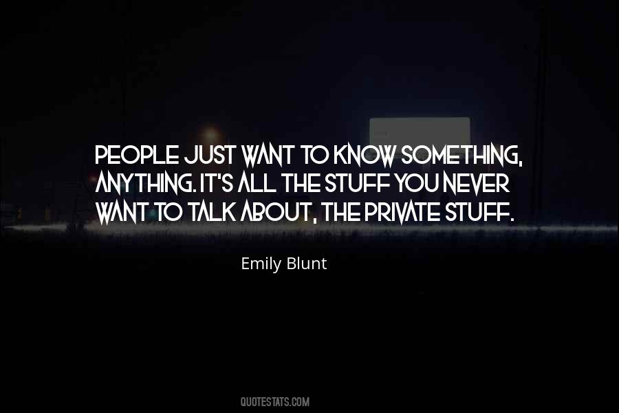 Emily Blunt Quotes #101647