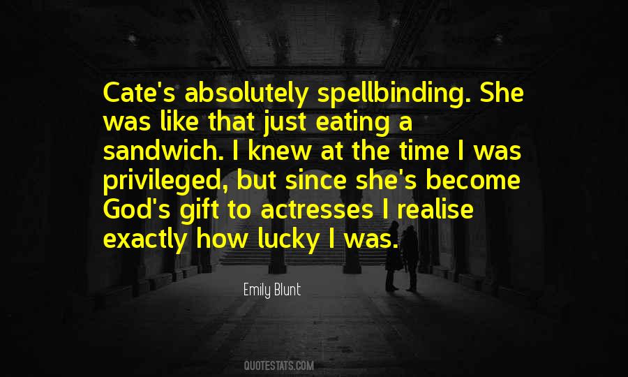 Emily Blunt Quotes #1253588