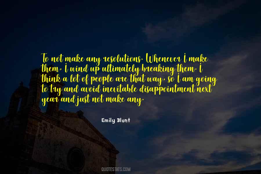 Emily Blunt Quotes #47946