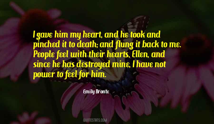 Emily Bronte Quotes #563777