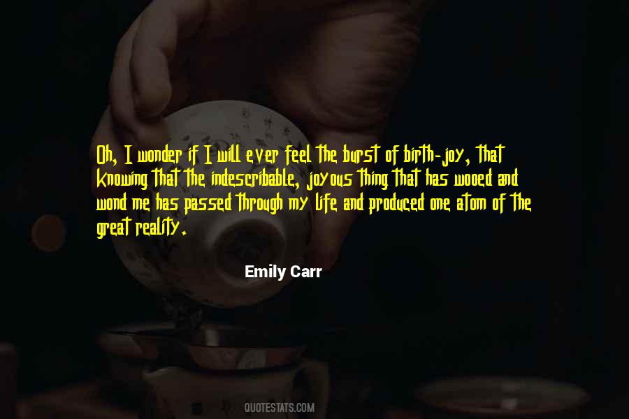 Emily Carr Quotes #1807806