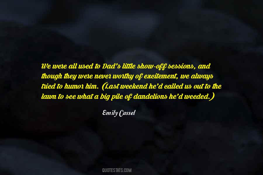 Emily Cassel Quotes #63775