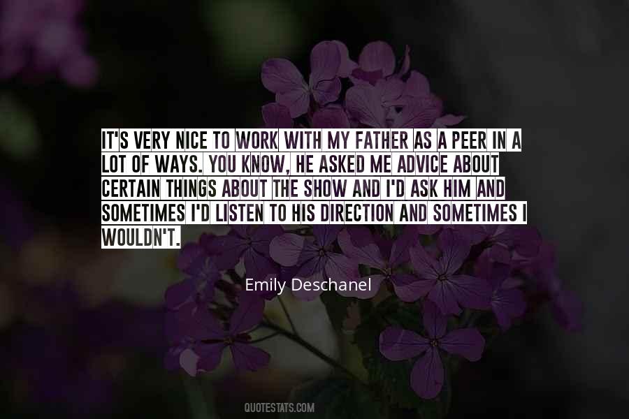 Emily Deschanel Quotes #970437