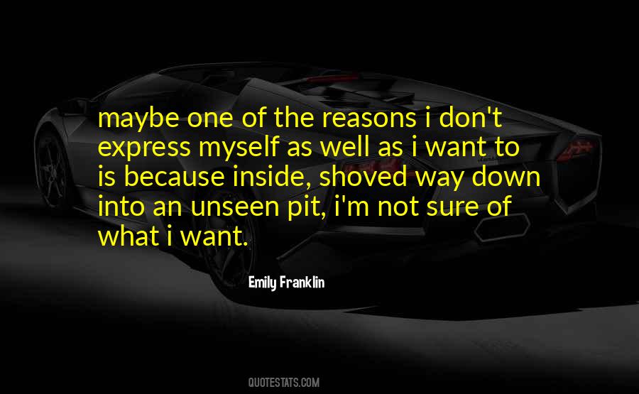 Emily Franklin Quotes #140249