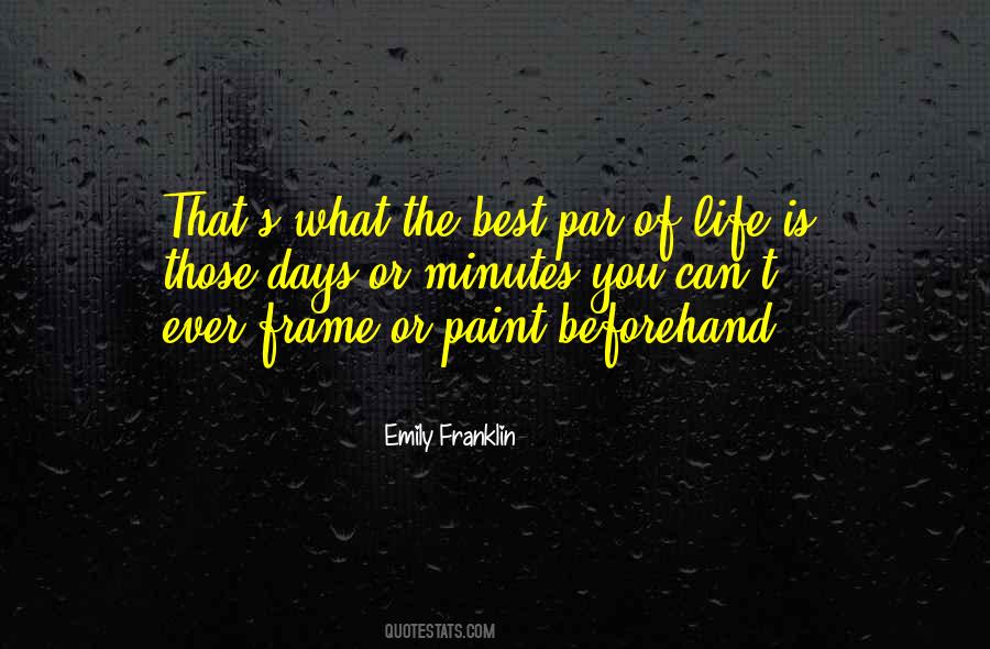 Emily Franklin Quotes #1704463