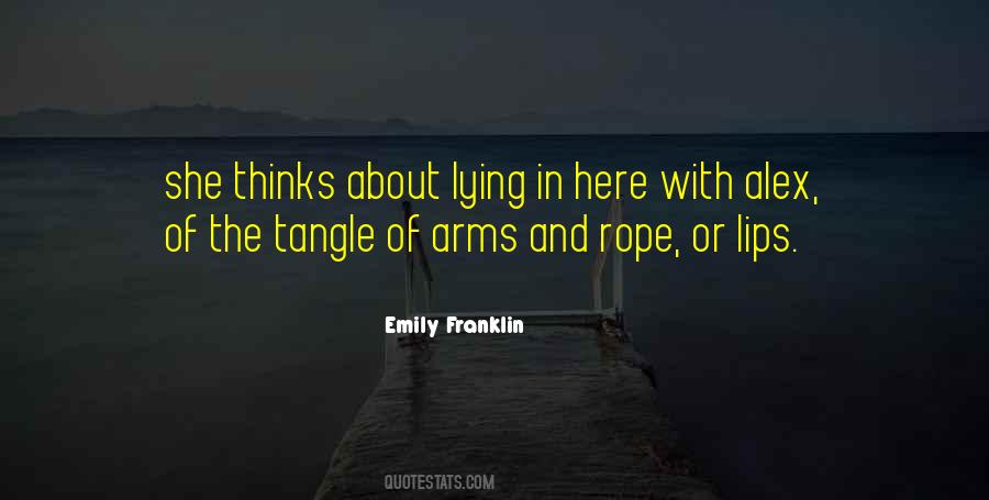 Emily Franklin Quotes #324153