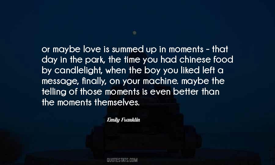 Emily Franklin Quotes #94340