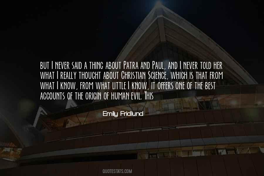 Emily Fridlund Quotes #303635