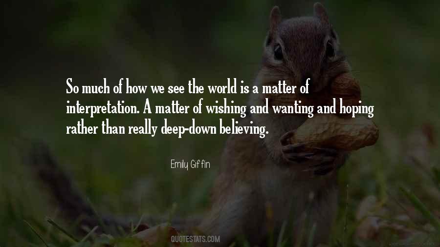 Emily Giffin Quotes #284900