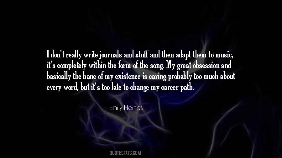 Emily Haines Quotes #1767026