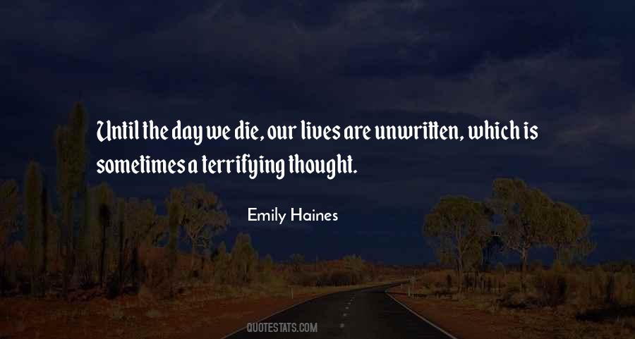 Emily Haines Quotes #236690