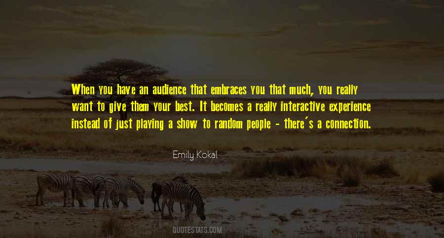 Emily Kokal Quotes #486772