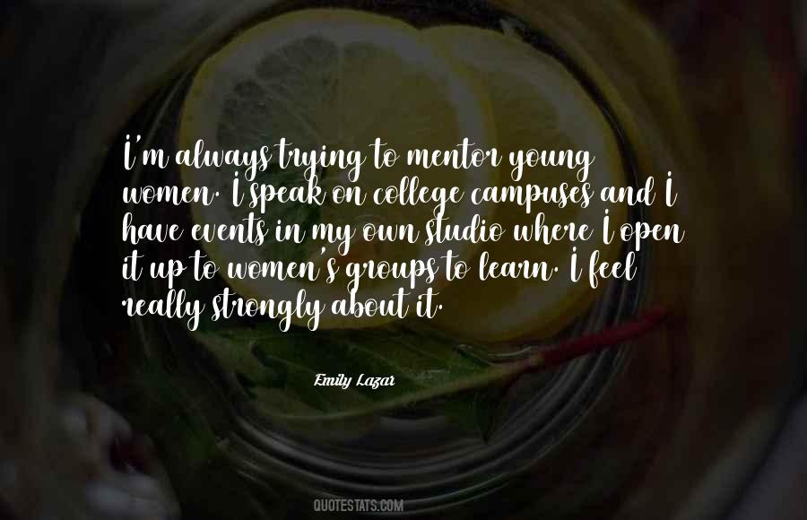 Emily Lazar Quotes #835169