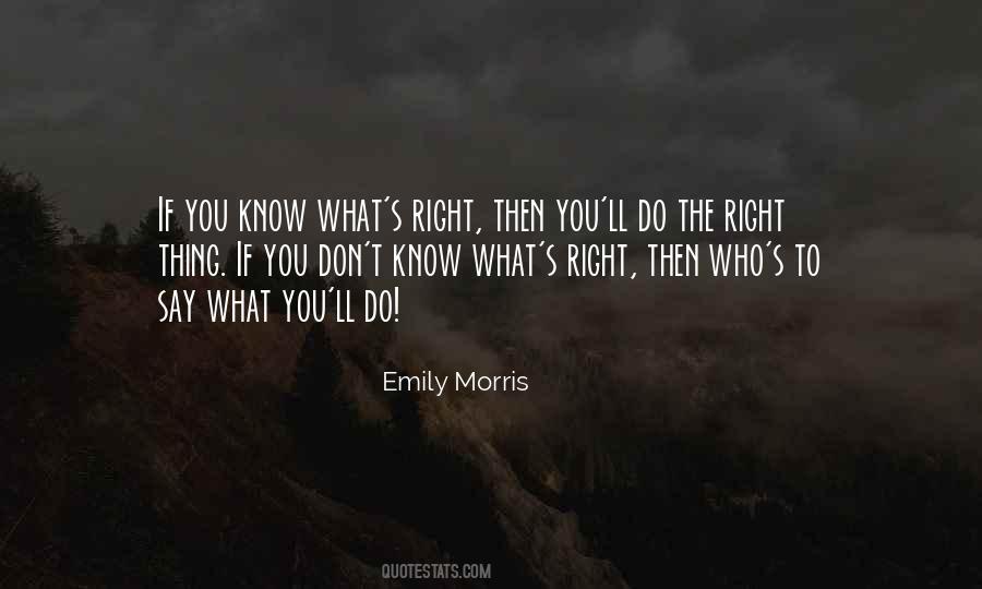 Emily Morris Quotes #527750