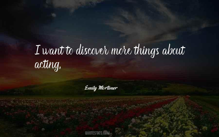 Emily Mortimer Quotes #1134936