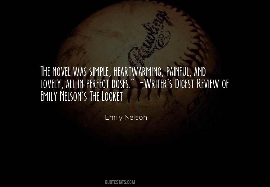 Emily Nelson Quotes #309408