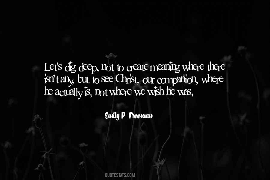 Emily P. Freeman Quotes #141581