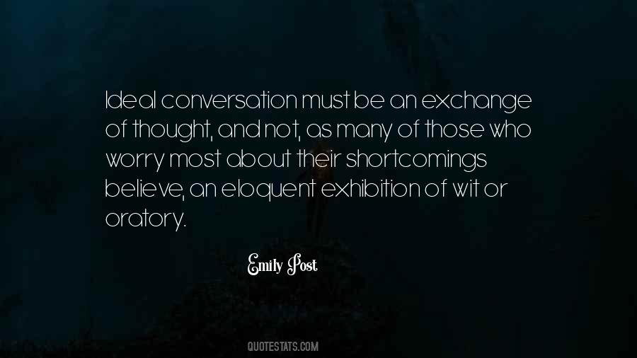 Emily Post Quotes #1437916