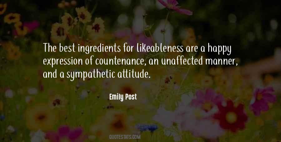 Emily Post Quotes #1449830