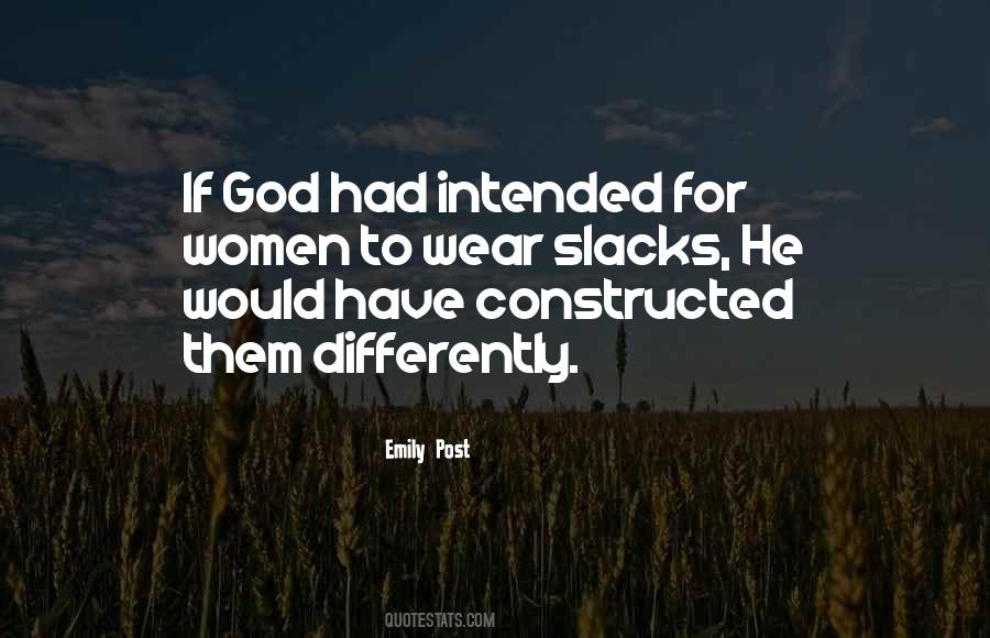 Emily Post Quotes #1733700