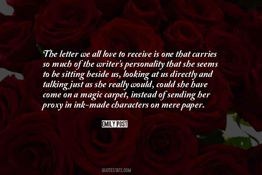Emily Post Quotes #1741026