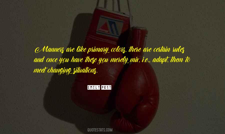 Emily Post Quotes #1873001
