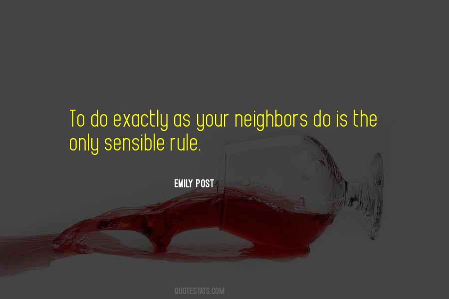 Emily Post Quotes #789717