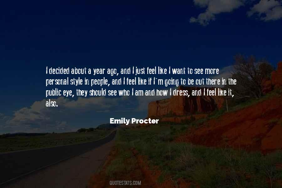 Emily Procter Quotes #145088