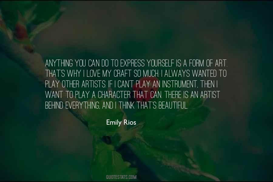 Emily Rios Quotes #1603118
