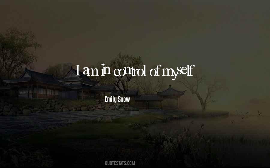 Emily Snow Quotes #816