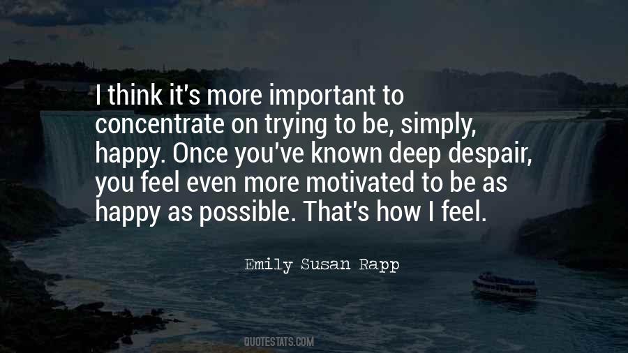 Emily Susan Rapp Quotes #394708