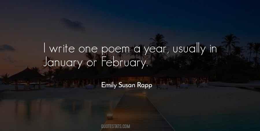Emily Susan Rapp Quotes #581842