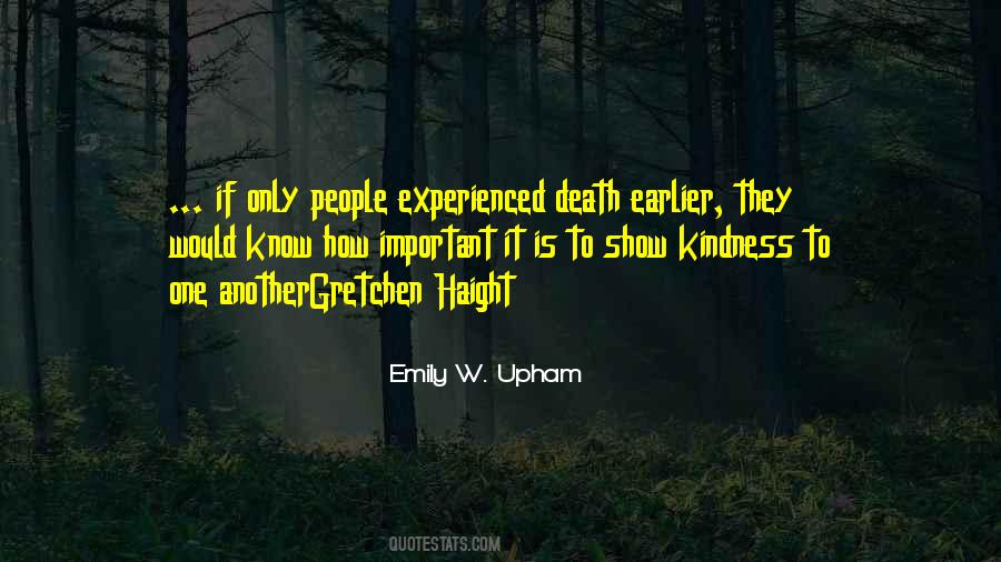 Emily W. Upham Quotes #1507143