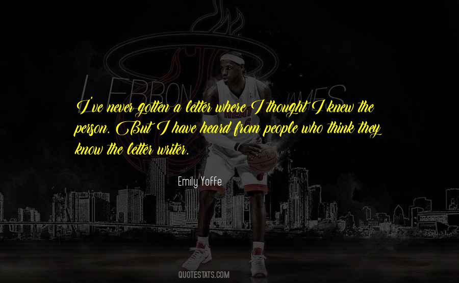 Emily Yoffe Quotes #1096515