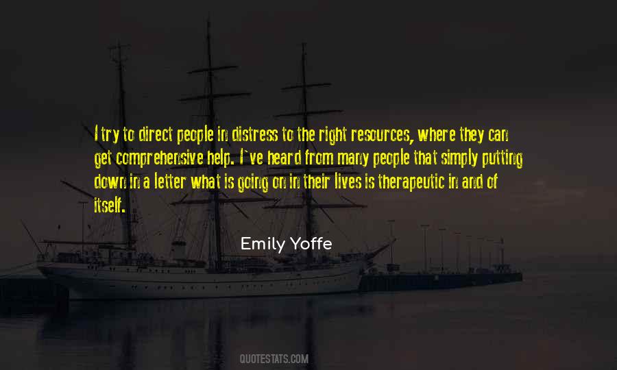 Emily Yoffe Quotes #351021